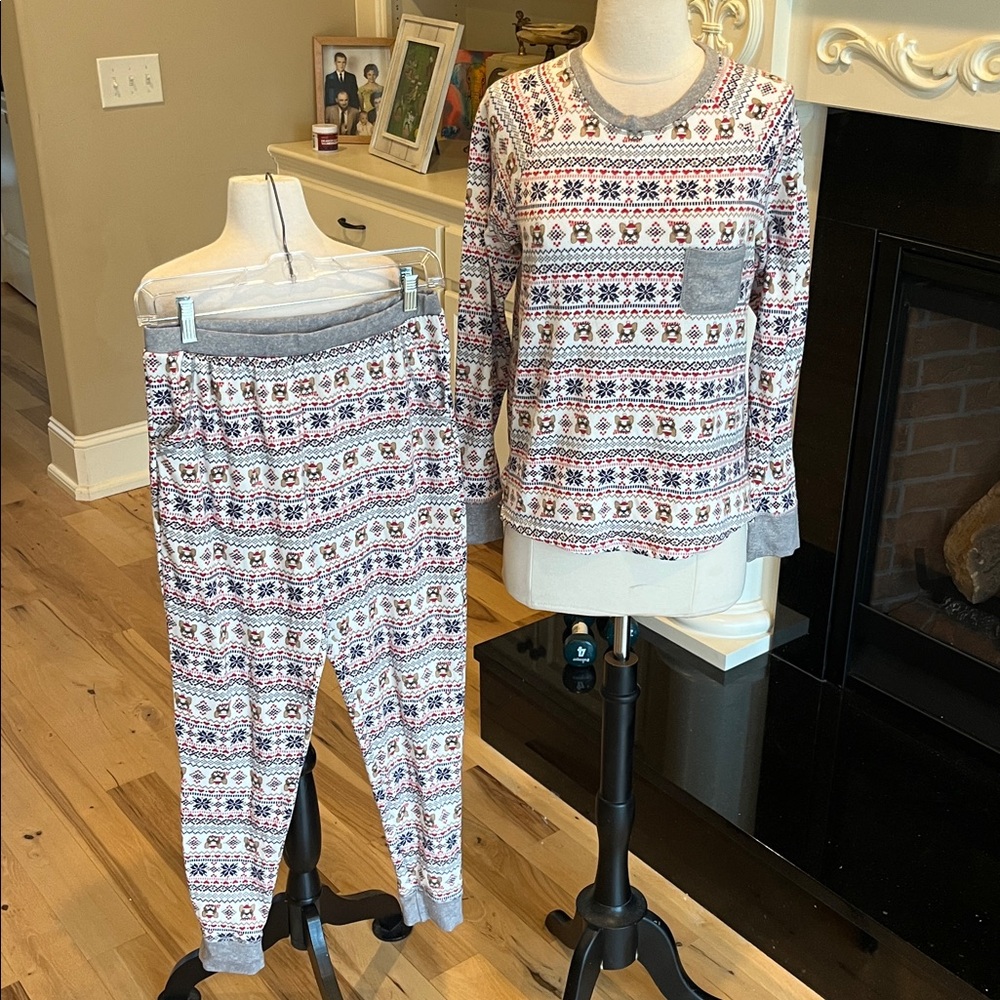 Cuddl Duds Cozy Pajama Top Pants Set